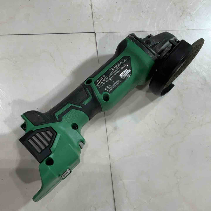 ◇ハイコーキ(HIKOKI ※旧:日立工機) コードレスディスクグラインダー 100mm  G18DBVL(NN)(L)【川口店】