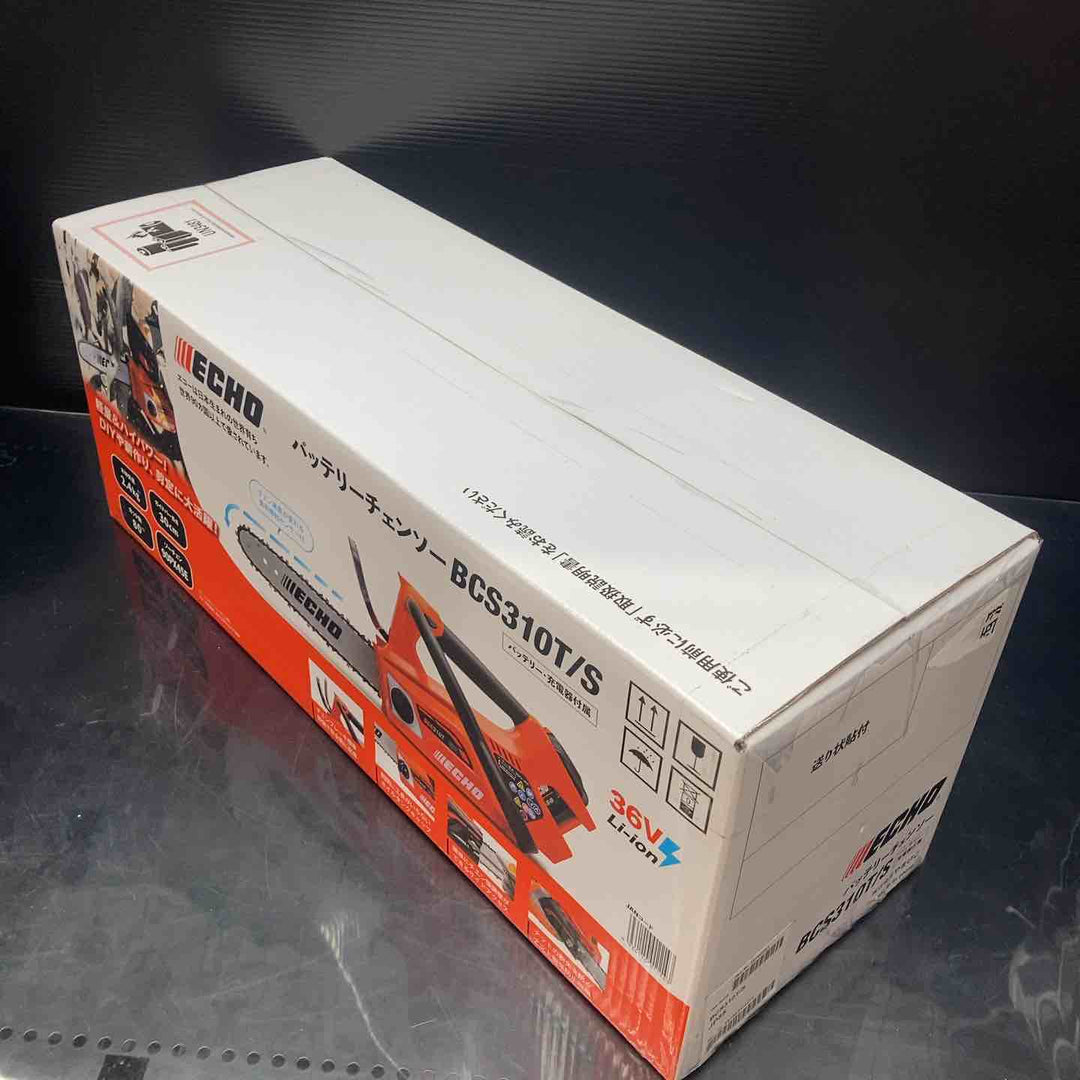 【未使用品】エコー(ECHO) やまびこ 充電式チェンソー 36V BCS310T/S バッテリ・充電器付き【川越店】