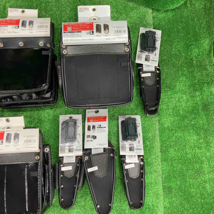 タジマ/Tajima セフシステム 腰袋 工具差し 9点まとめ CROCO クロコ セフツイン 釘袋 電工 2段 3段 【桶川店】