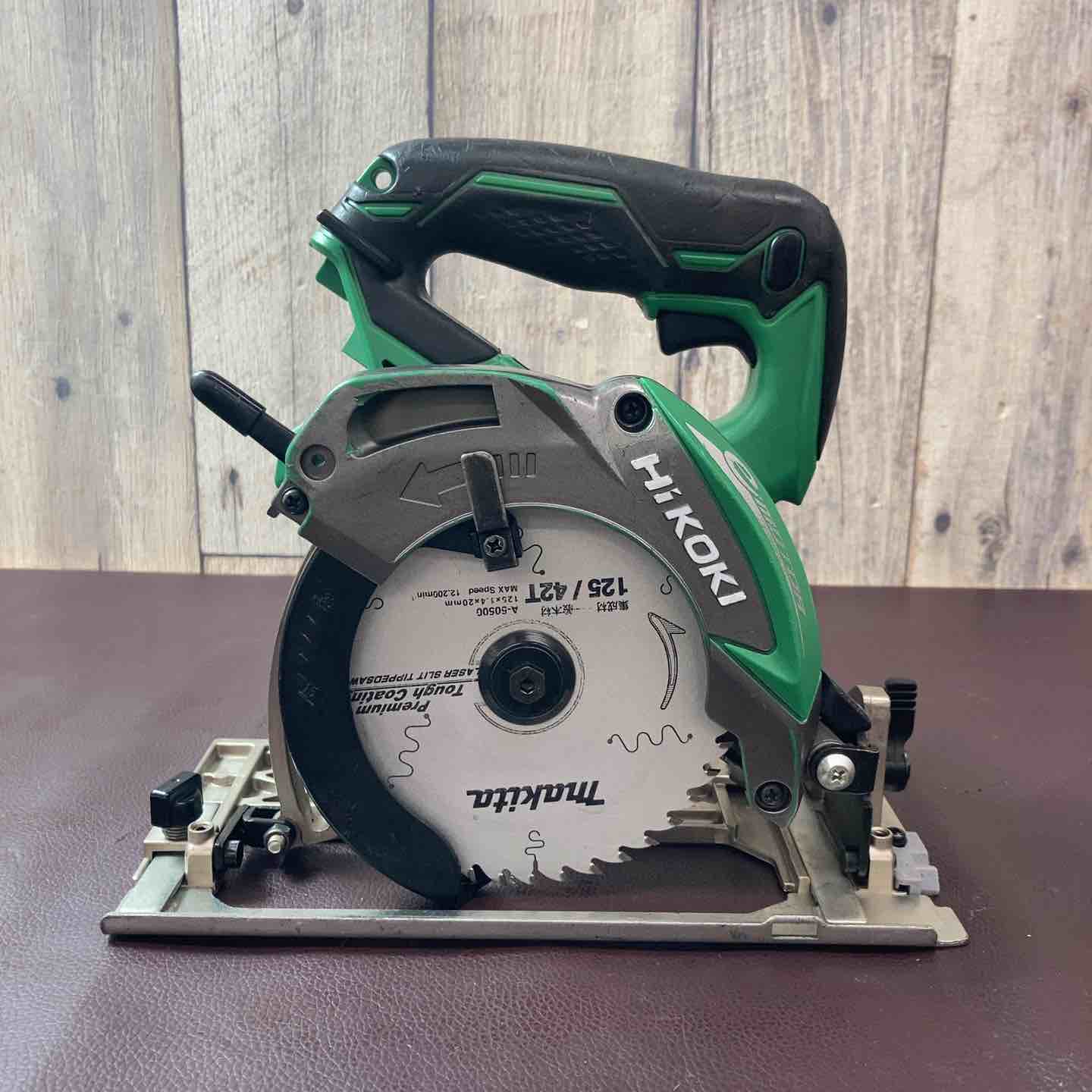 HIKOKI(日立工機)18V 125mmコードレス丸のこ・チップソー付 HIKOKI(日立工機)18V 125mmコードレス丸のこ・チップソー付