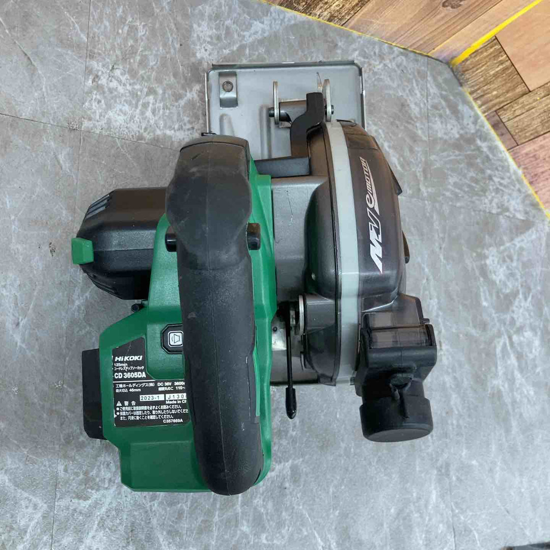 ★ハイコーキ(HIKOKI ※旧:日立工機) コードレスチップソーカッター CD3605DA(NN)【八潮店】