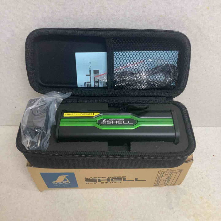 ◇シンワ測定(Shinwa Sokutei) レーザーロボ SHELL グリーンレーザー墨出し器 70827【町田店】