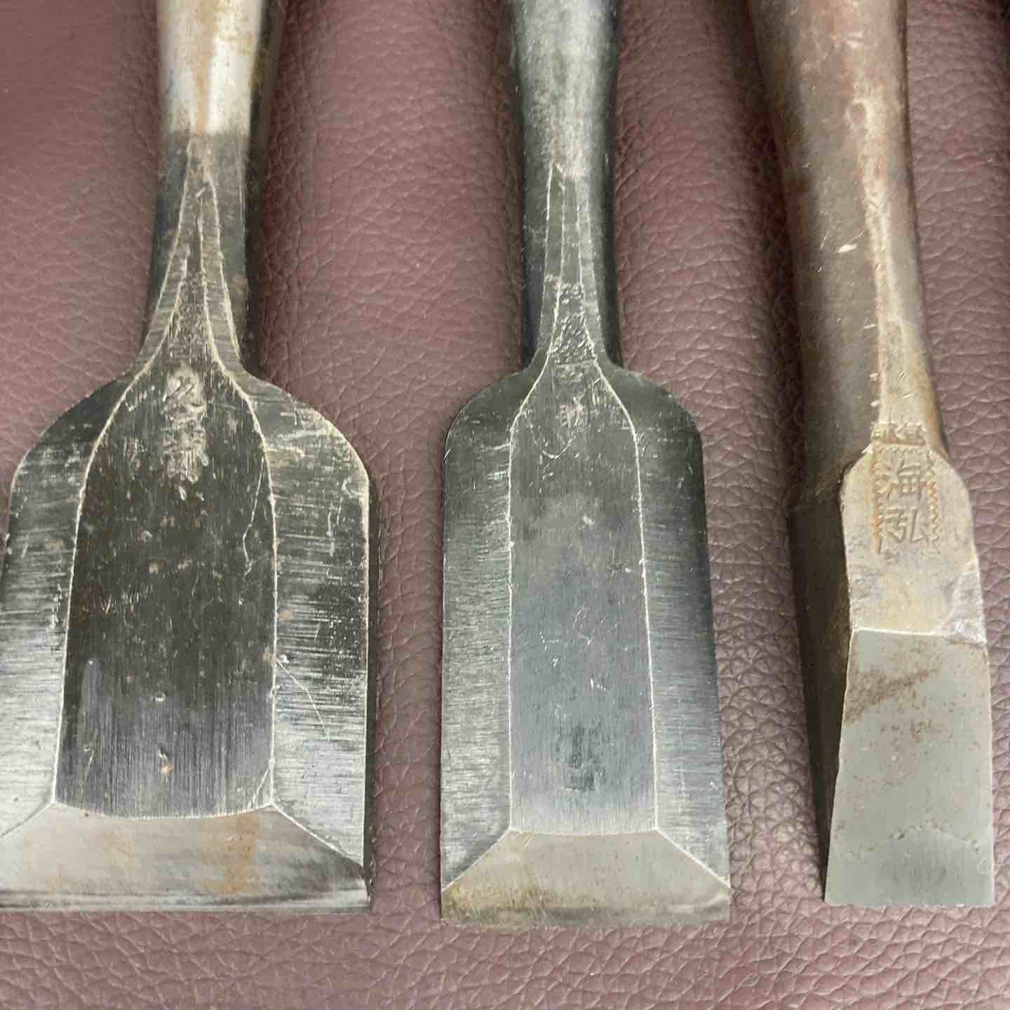 中古品】 鑿(のみ) 11本まとめ 勝國3本・吉次・幸四郎・守光・忠助・海
