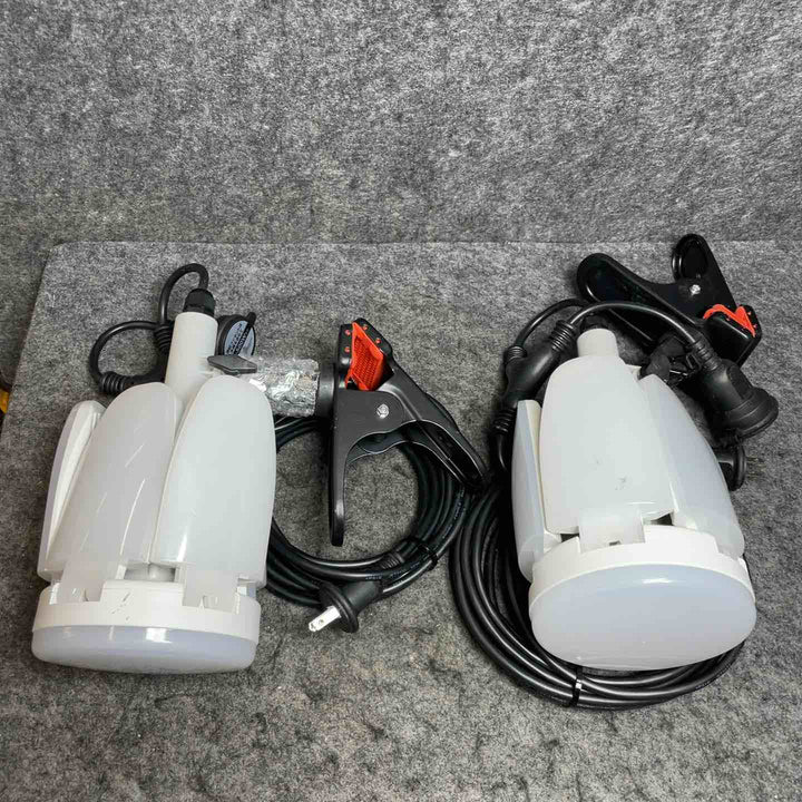 アースマン(高儀) 屋内・屋外兼用防雨型LEDクリップライト CLT-60SLA 2個セット【桶川店】