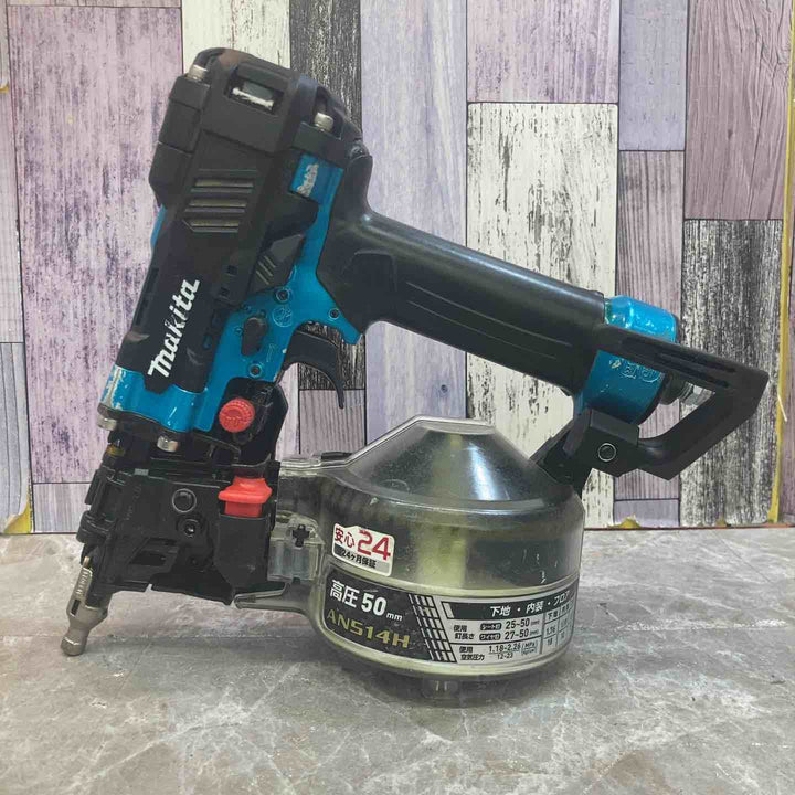 【中古品】★マキタ makita 50mm 高圧エア釘打ち機 AN514HM 本体のみ ケースなし【八潮店】