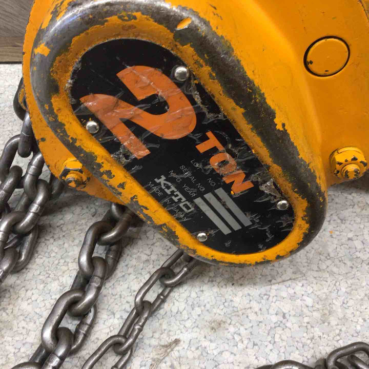 ◇キトー(KITO) M3 チェーンブロック 2TON CB020【八潮店】