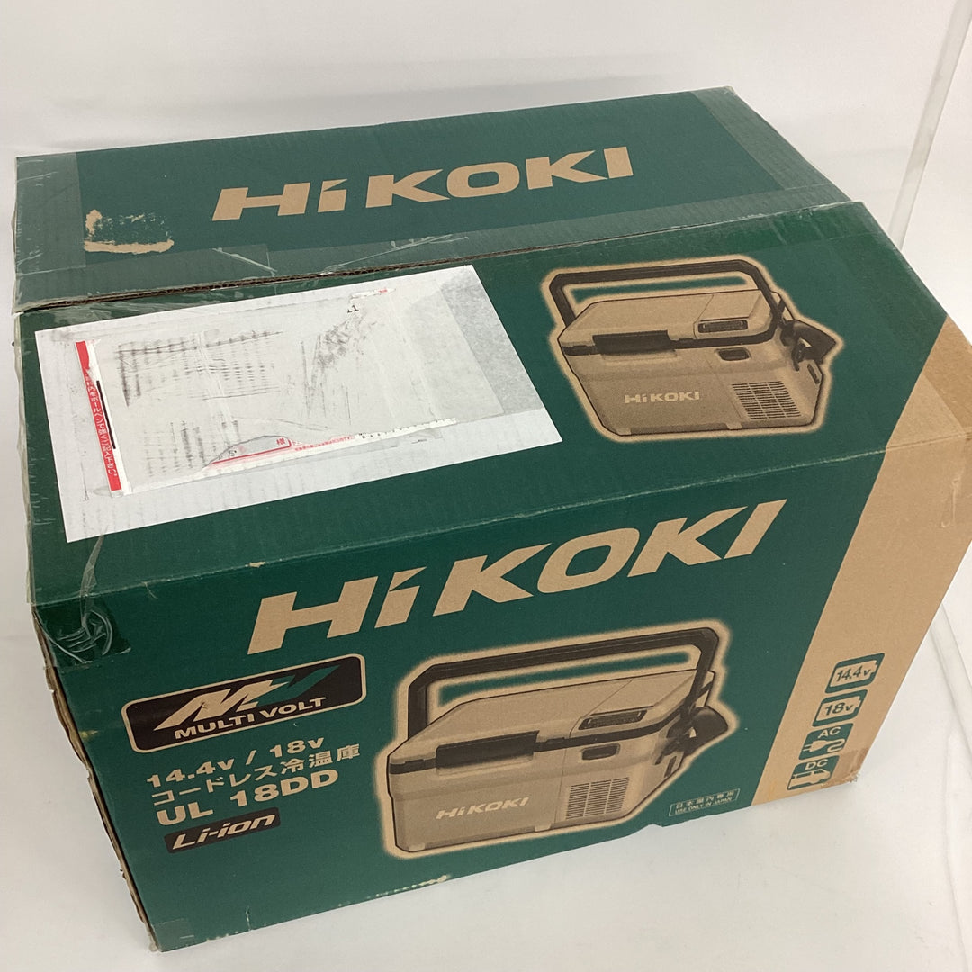 ★ハイコーキ(HIKOKI) コードレス冷温庫 UL18DD(XMGZ)_フォレストグリーン【狭山】
