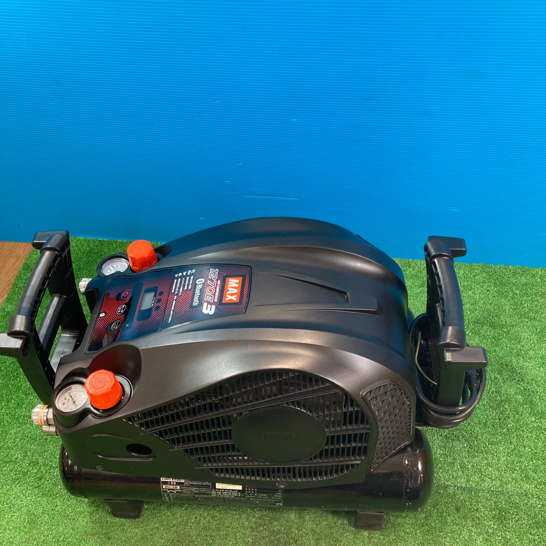 ★マックス(MAX) エアコンプレッサー AK-HH1270E3_ブラック【岩槻店】