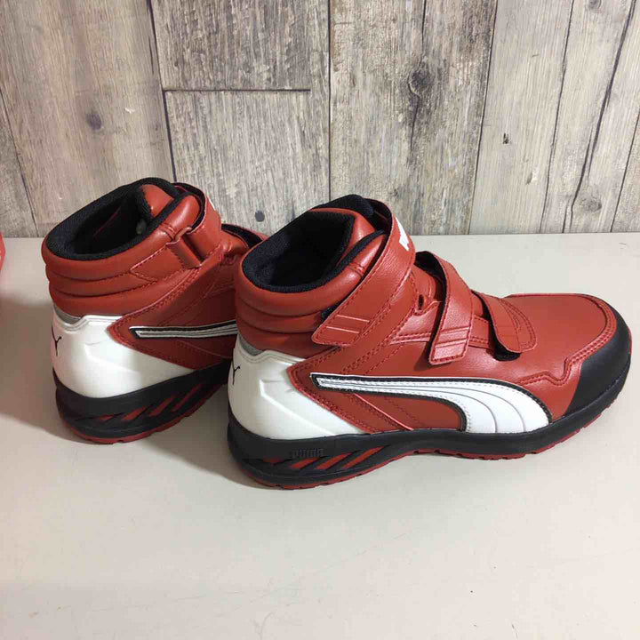 【未使用品】PUMA プーマ  安全靴 ライダー2.0 レッド ミッド 26.0cm 26センチ EEE【戸田店】