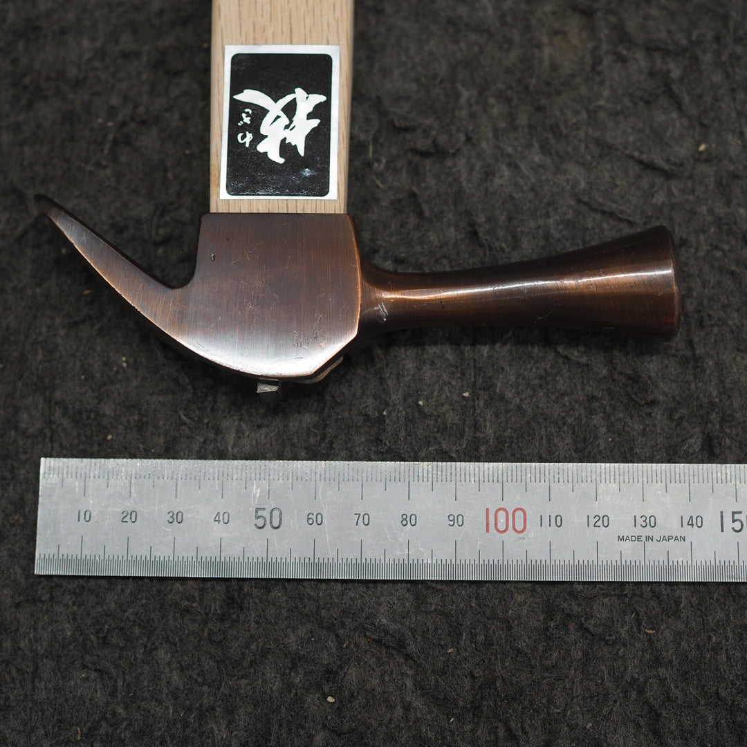 【未使用長期保管品】　土牛/DOGYU ブロンズ仮枠鎚「技」　小すべり止＊長期保管・廃番品　【鴻巣店】