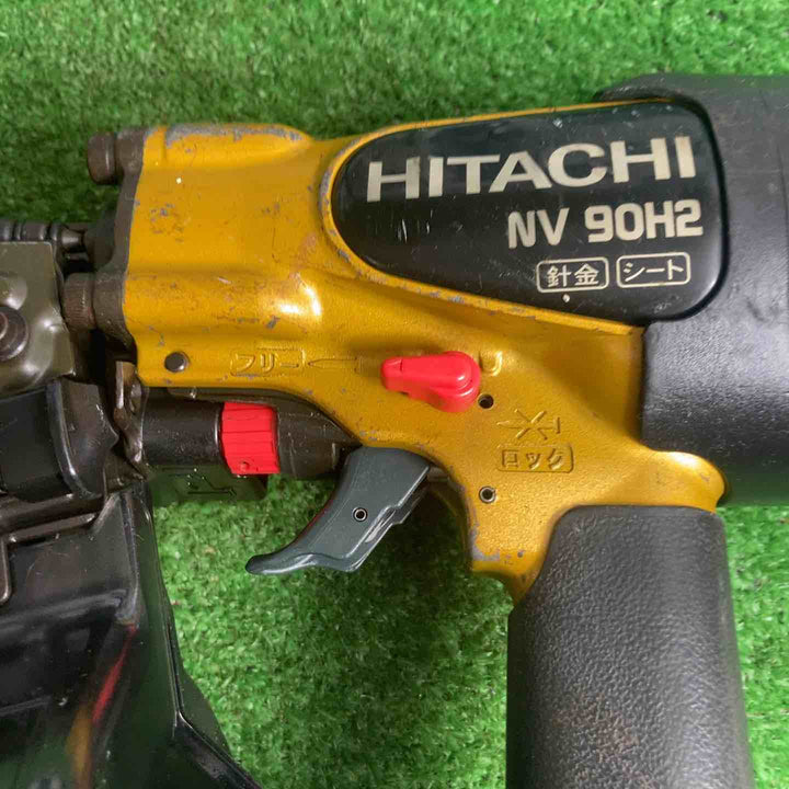 ★ハイコーキ(HIKOKI ※旧:日立工機) 高圧エア釘打ち機 NV90H2【草加店】