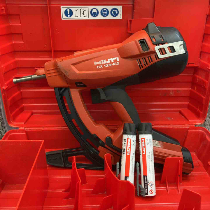 ◇ヒルティ(HILTI) ガス式鋲打機 GX120-ME 電気・機械設備用【八潮店】