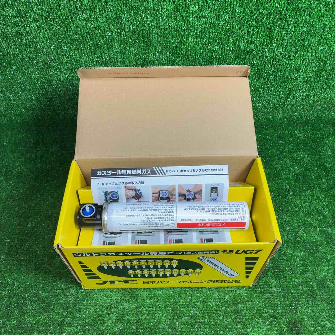 【未使用品】JPF UG3040 ハイグレードピン 40mm 1000本 FC-2R ガス缶付き【藤沢店】