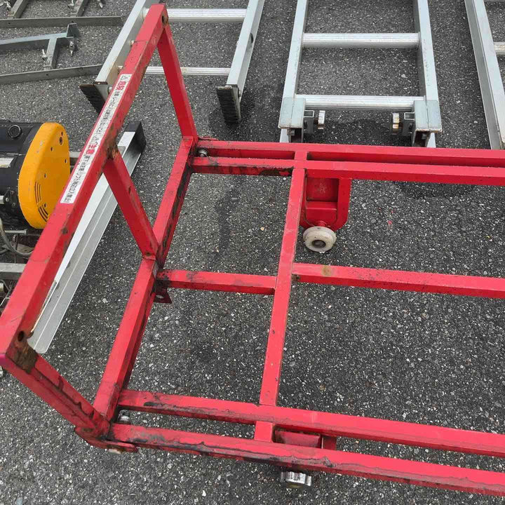 【店頭受取り限定】ユニパー 室内用ボード揚げ機 スペースリフト2 UP624A 最大積載量100kg 3階用セット 荷揚げ 荷上げ【岩槻店】
