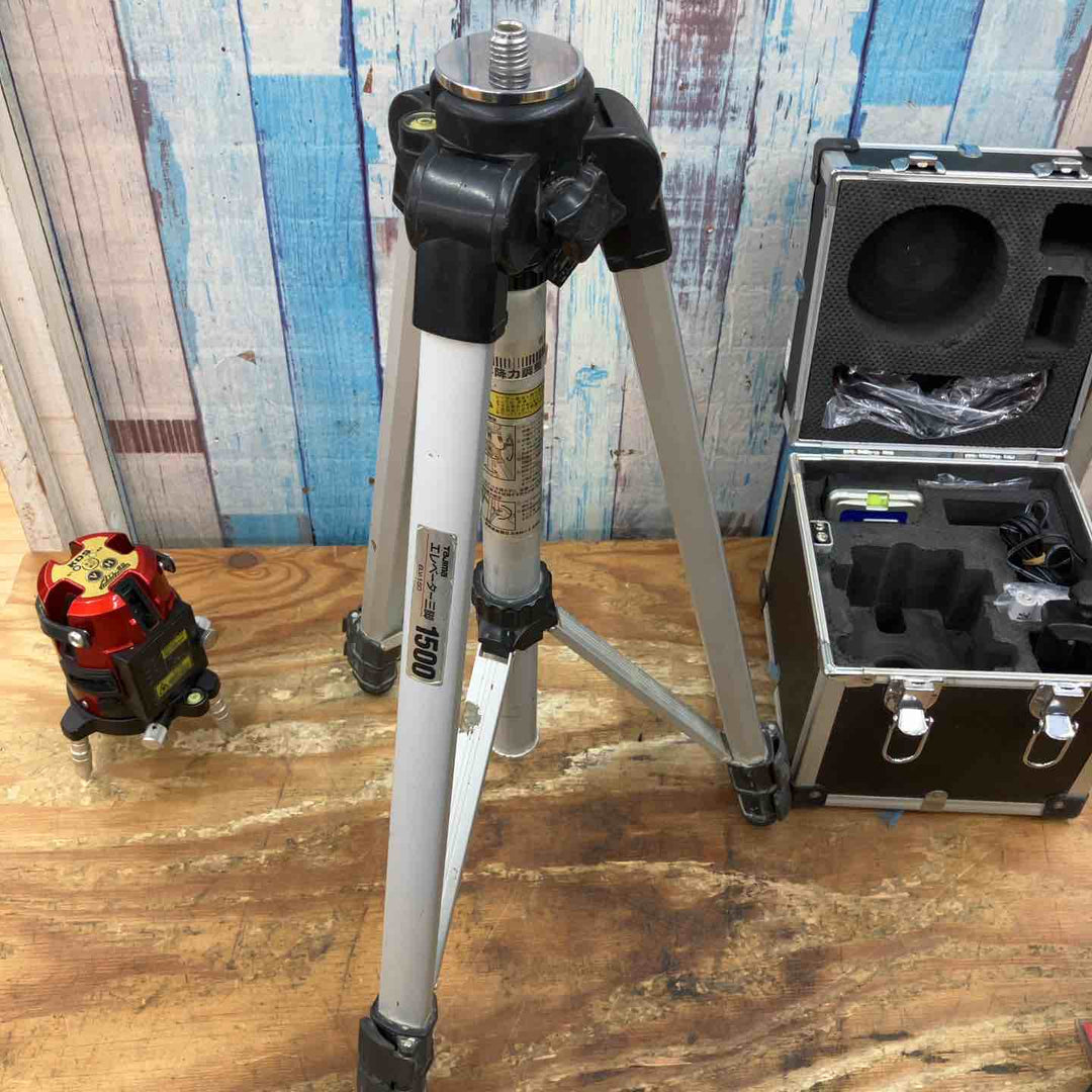 【中古品】☆KDS レーザー墨出し器 ATL-85 赤色 フルライン 受光器付き【柏店】