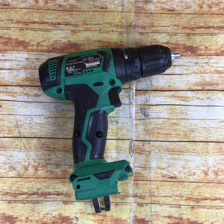 HiKOKI (ハイコーキ) コードレス振動ドライバドリル 10.8Vスライド式リチウムイオン電池 DV12DA(NN) 蓄電池・充電器・ケース別売り【川崎店】