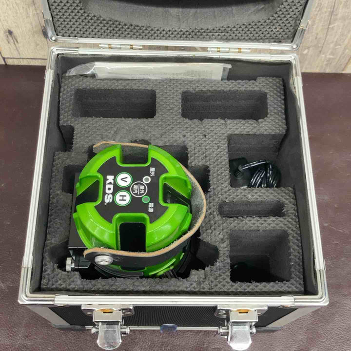 【中古品】KDS リアルグリーン レーザー墨出し器 縦・横  ATL-25RG【東大和店】