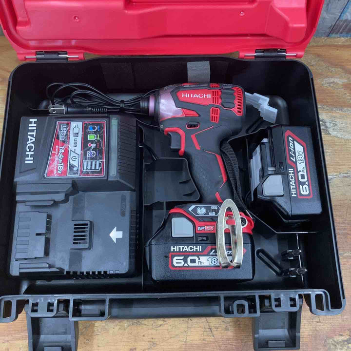 ★ハイコーキ(HIKOKI ※旧:日立工機) コードレスインパクトドライバー WH18DDL2(2LYPK)(SR)【柏店】