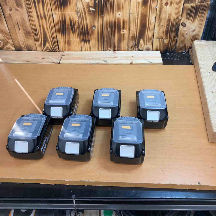 未使用品 純製品 マキタ(makita) リチウムイオンバッテリー 18V/6.0Ah BL1860B　6個セット!!【越谷店】