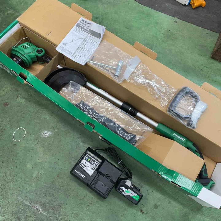 【マルチボルトバッテリー付】 ハイコーキ(旧:日立工機) コードレス草刈機 CG18DGA(BG)【桶川店】