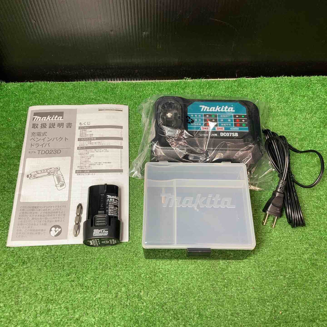 ★マキタ(makita) 7.2V コードレスペンインパクトドライバ TD023DSHX【岩槻店】