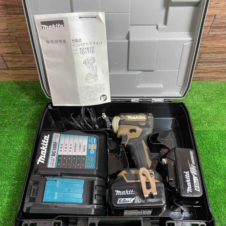マキタ(makita) コードレスインパクトドライバー TD171DGXAB【桶川店】