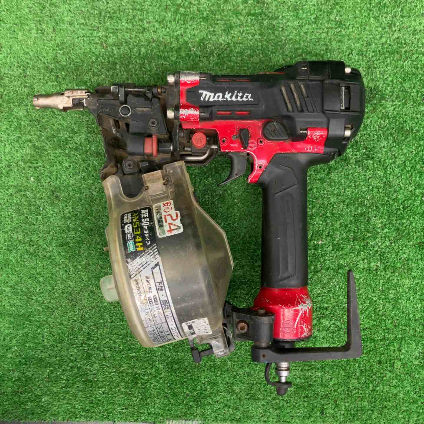 マキタ(Makita) 50mm高圧エア釘打 AN534H(中古品) | マキタ(Makita) 50mm高圧エア釘打 AN534H | エア釘打機