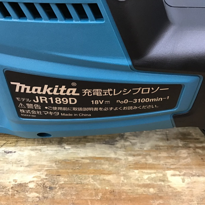 ★マキタ(makita)18Vコードレスレシプロソー JR189DZ 本体のみ【柏店】