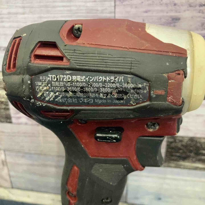 ★マキタ(makita) コードレスインパクトドライバー TD172DGXAR【八潮店】