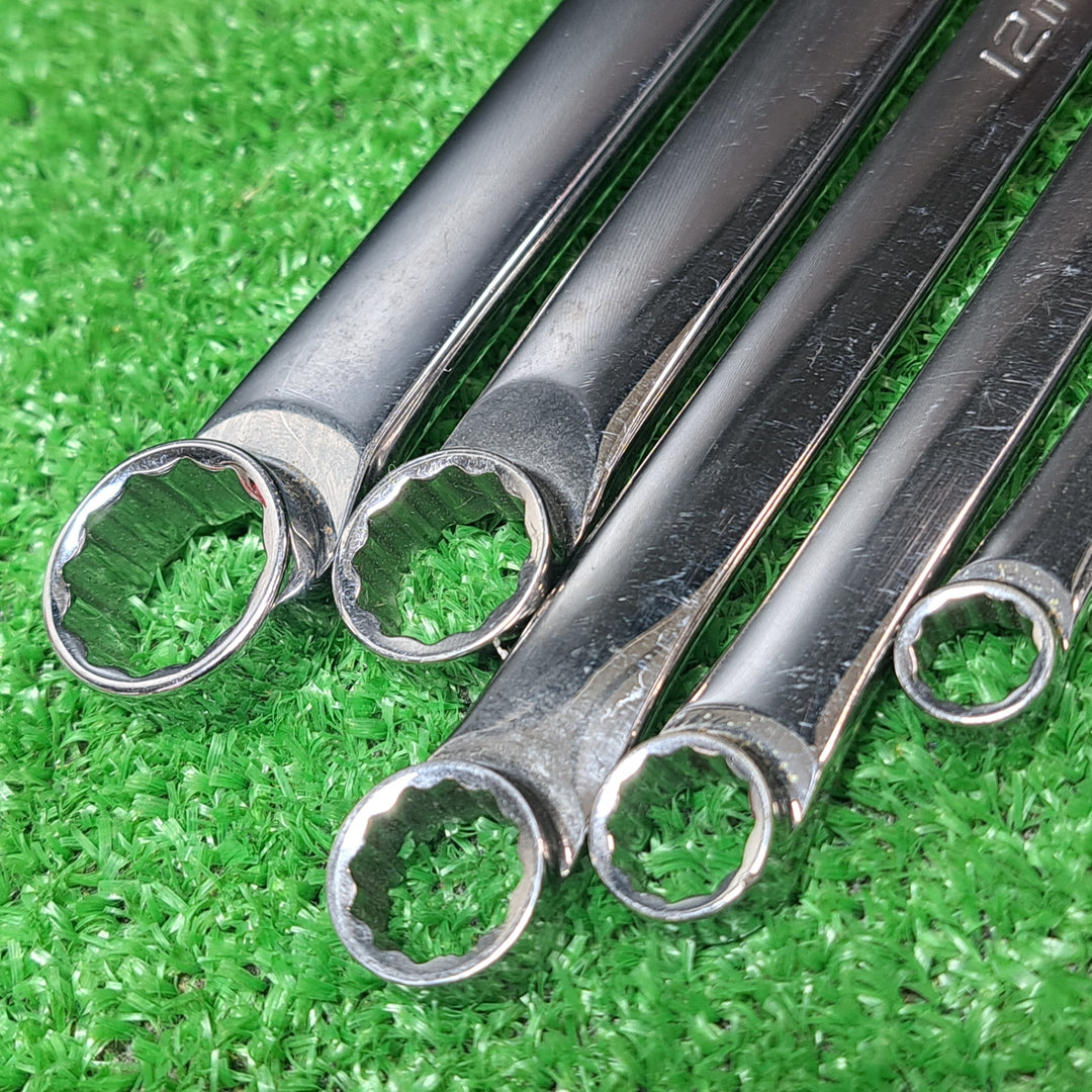 Snap on スナップオン オフセットロング メガネレンチ セット ミリサイズ XDHM 5本セット（8～19ｍｍ）【岩槻店】