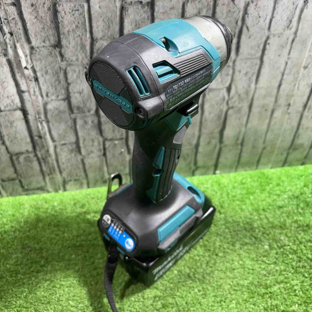 ★マキタ(makita) 18V コードレスインパクトドライバー TD173DRGX 動作確認済み【川口店】