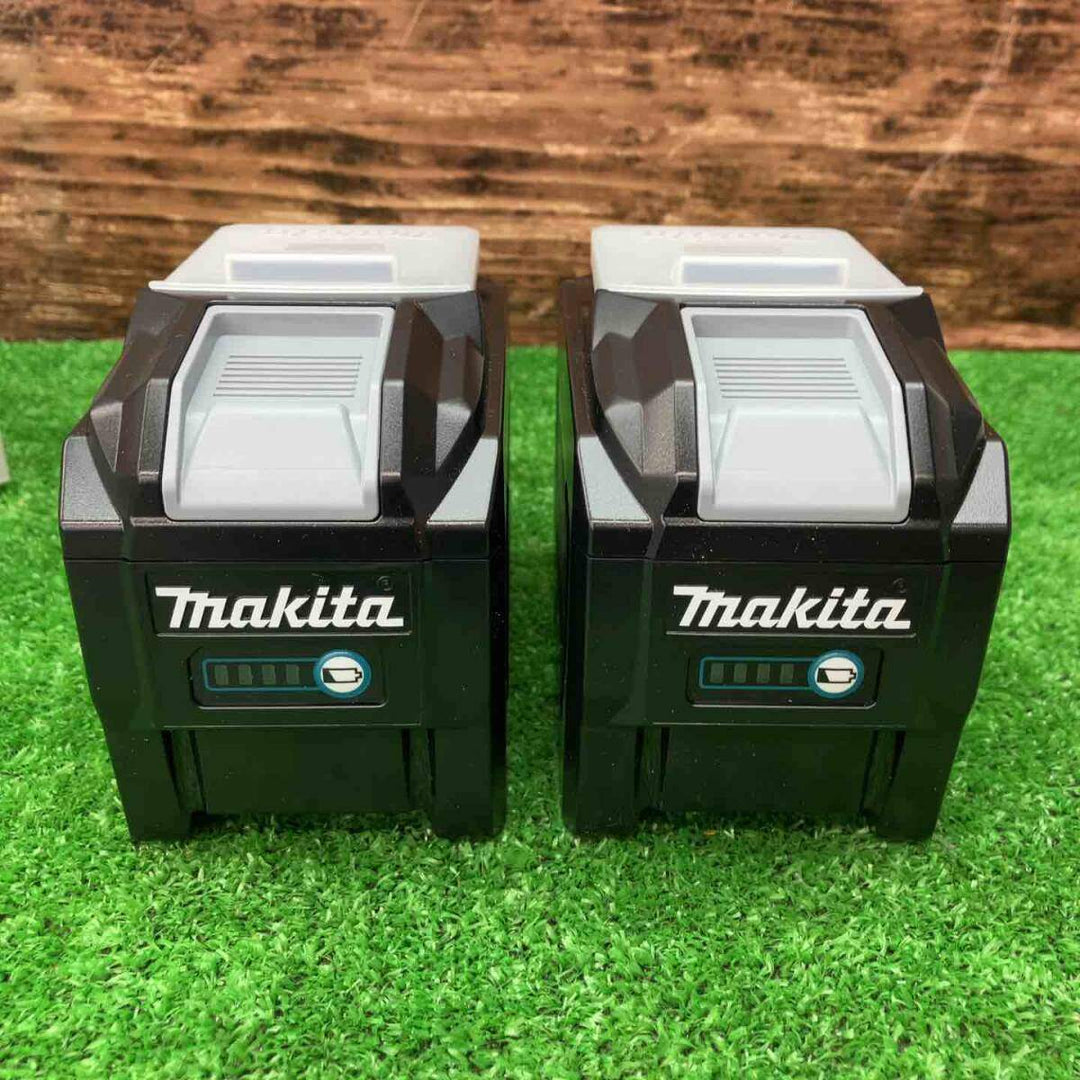 マキタ(makita) リチウムイオンバッテリー 40Vmax/8.0Ah BL4080F 2個セット【川越店】