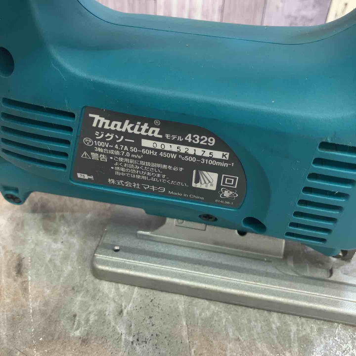 ◇マキタ(makita) ジグソー オービタル付 4329【八潮店】
