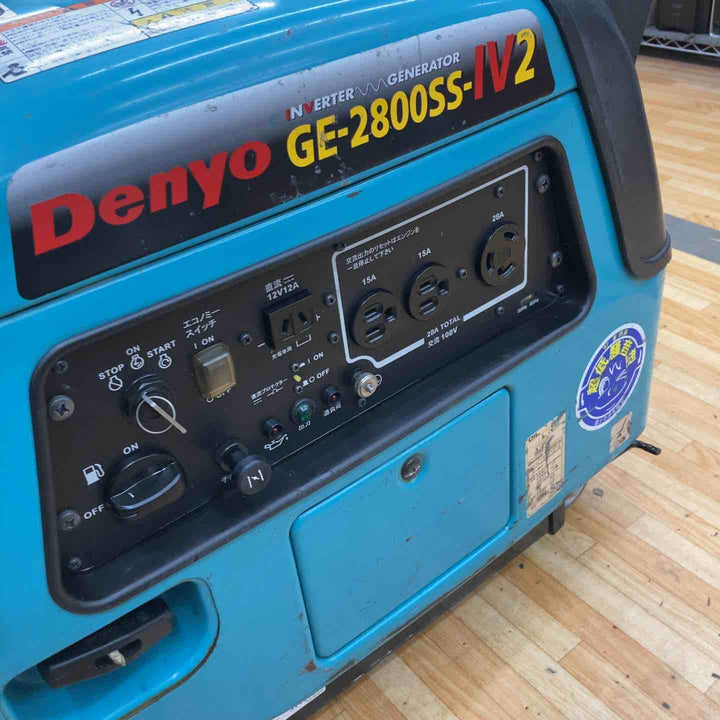 【店頭受取り限定】★デンヨー(Denyo) インバーター発電機 GE-2800SS-IV2【柏店】