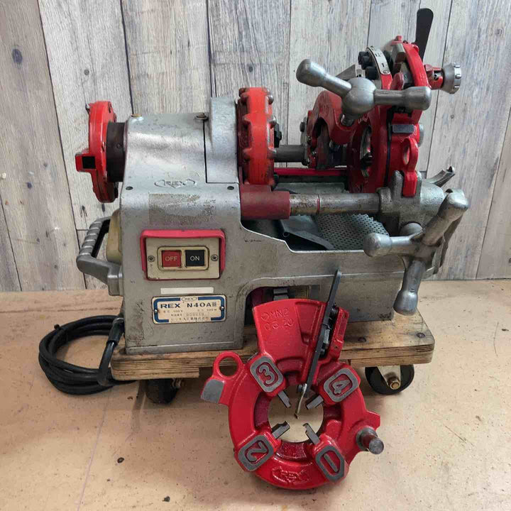 【中古品／店頭受取り限定】 レッキス(REX) ねじ切り機 N40A3 N40AⅢ 【東大和店】