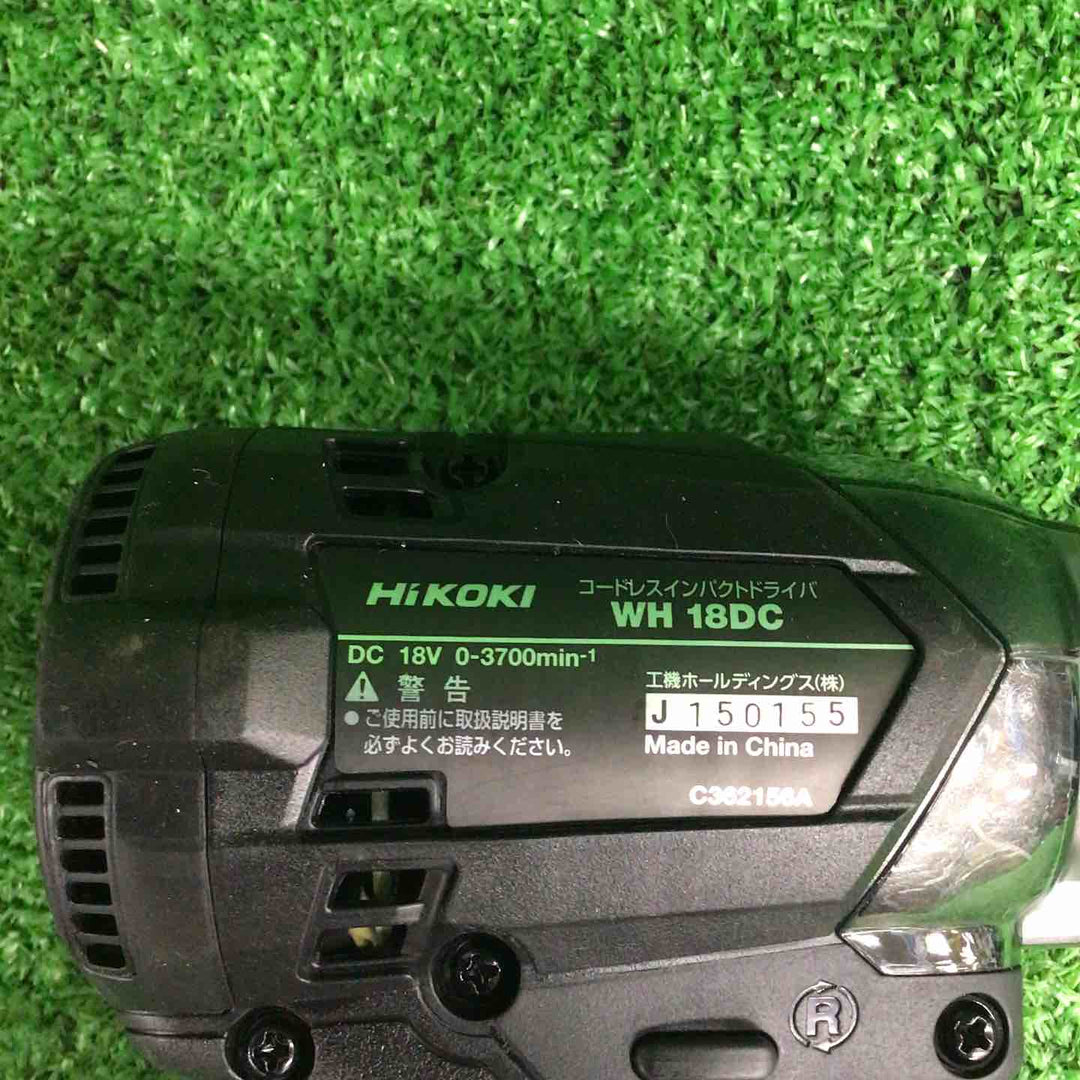 ★ハイコーキ(HIKOKI ※旧:日立工機) コードレスインパクトドライバー WH18DC(NNB)【川崎店】