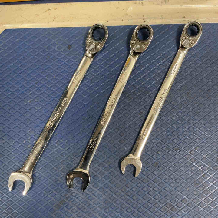スナップオン(Snap-on) ラチェットコンビレンチ 12本セット SOXRRM8A～19A【草加店】
