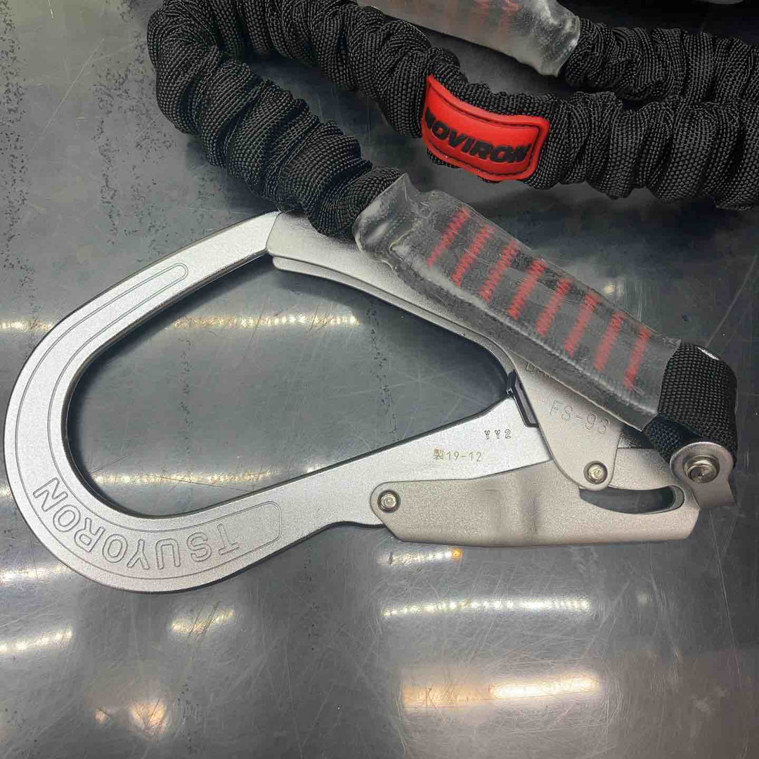 【未使用品】藤井電工 伸縮式ランヤード2本セット MHLYF-NV9321KS-T1-R23【川越店】