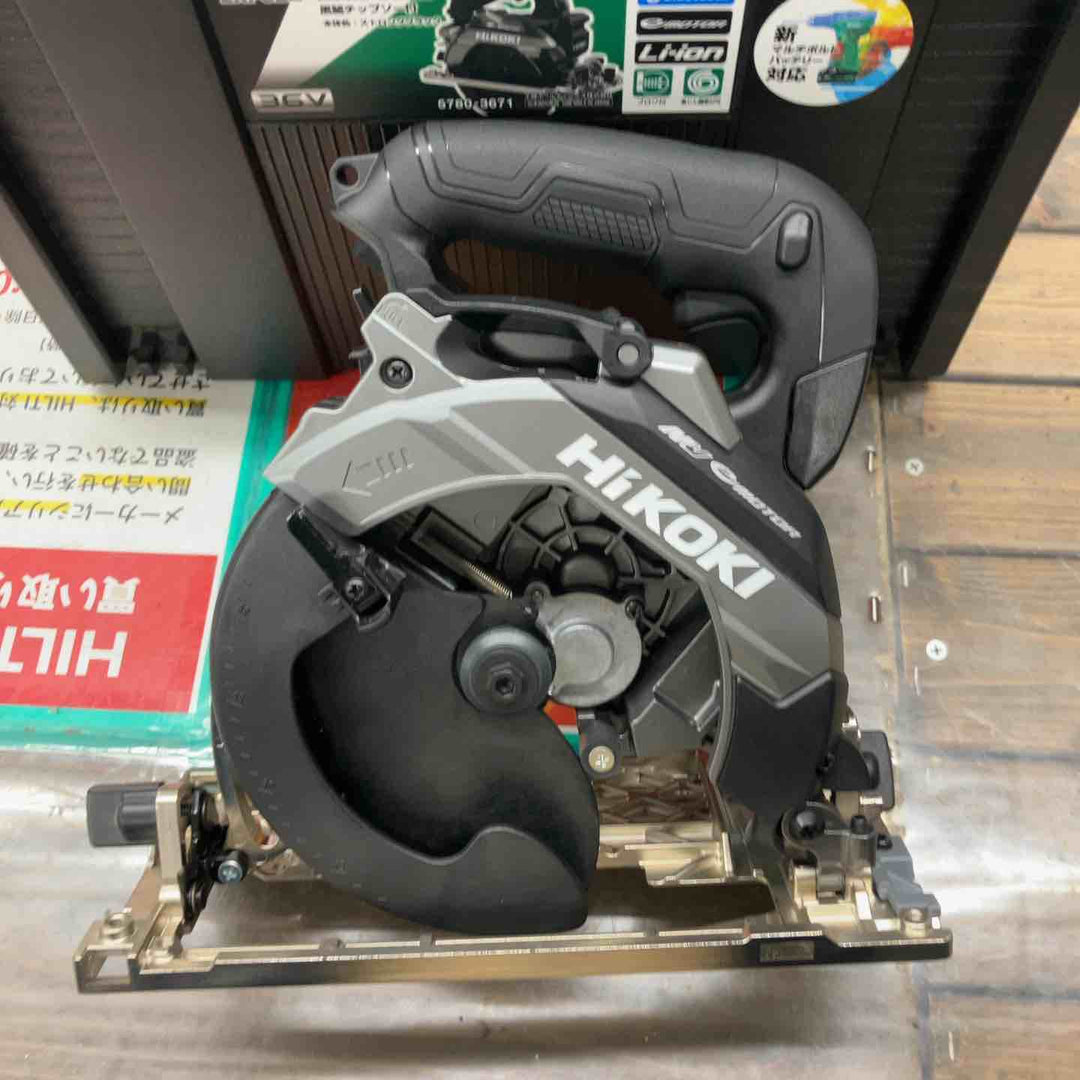 ★ハイコーキ(HIKOKI ※旧:日立工機) コードレスマルノコ C3606DB(NNB)【戸田店】