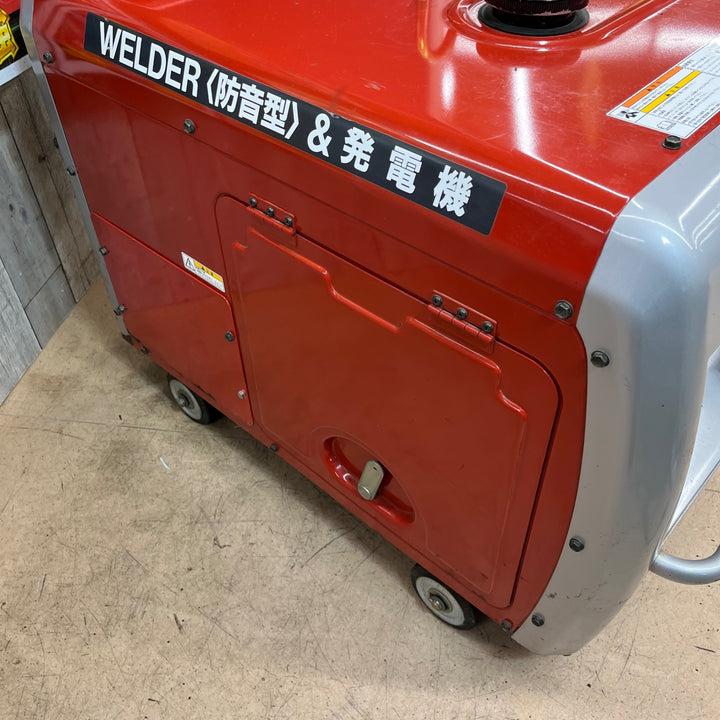 【中古品/店頭受取り限定】マキタ(makita) セル付き防音型エンジンウェルダー WS151 キャブタイヤ付き【東大和店】