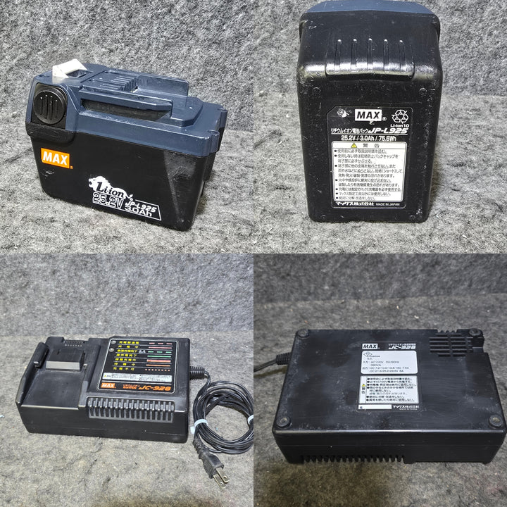 【中古品・バッテリ1個付き】マックス(MAX) コードレスハンマドリル PJ-R265-B2C【桶川店】