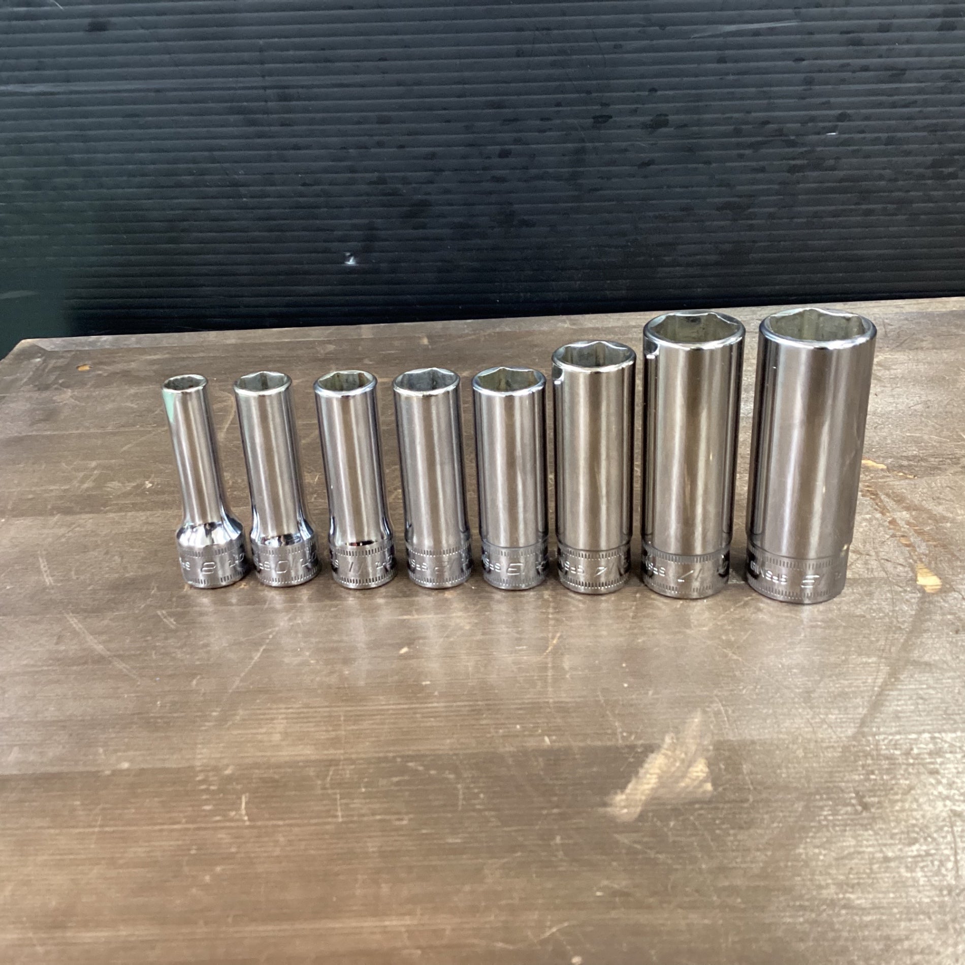 Snap on スナップオン ディープソケット SFSM 8点セット 【東大 Snap on スナップオン ディープソケット SFSM 8点セット 【東大