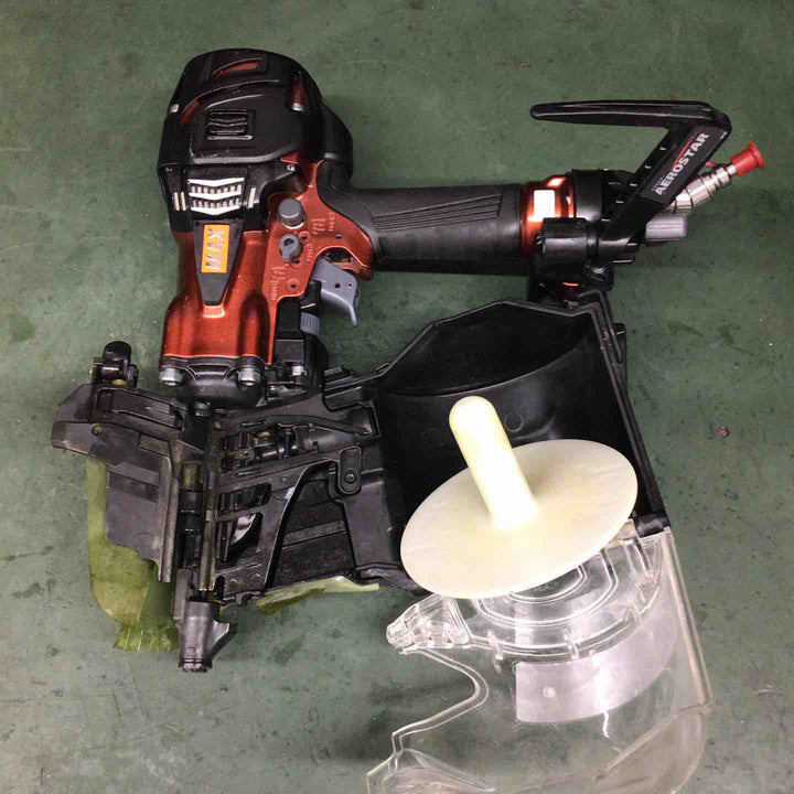 MAX 高圧コイルネイラ HN-90N6(D)-R マイスターレッド (HN91148)【戸田店】