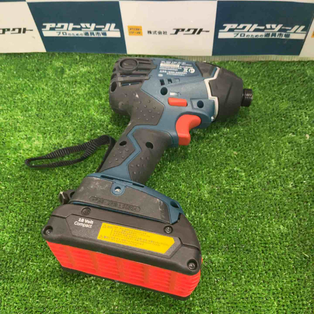 ◇BOSCH(ボッシュ) 18Vバッテリー インパクトドライバー GDR18V-LIS【草加店】
