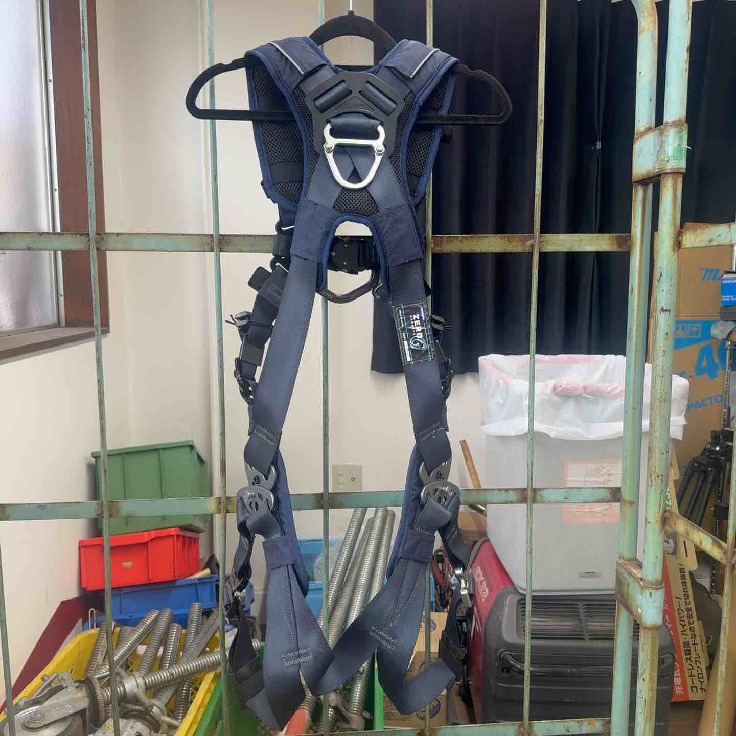 美品中古】 ツヨロン 藤井電工 Mサイズ フルハーネス TH-520V-OT-BL-M