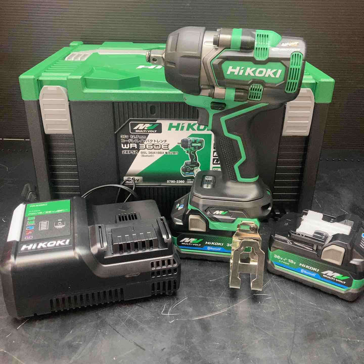 ★ハイコーキ(HIKOKI ※旧:日立工機) コードレスインパクトレンチ WR36DE(2XPSZ)【川越店】