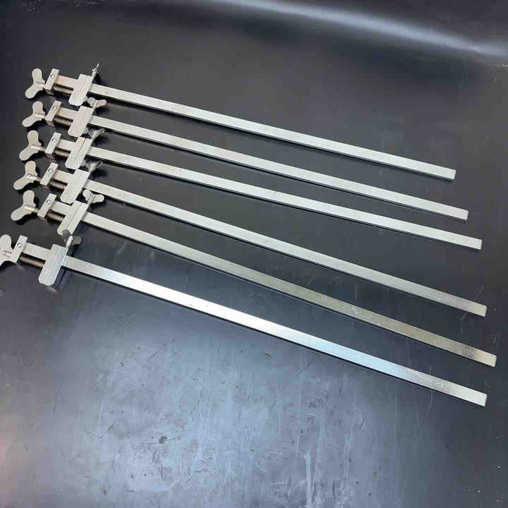 山崎製作所/YAMAZAKI ハタガネ はた金 全長約700mm 6本セット【岩槻店】