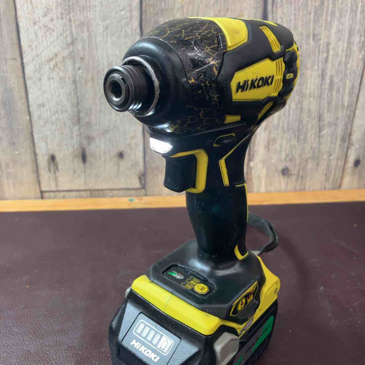 【中古品】 ハイコーキ(HIKOKI ※旧:日立工機) コードレスインパクトドライバー WH36DA(NNBY) 【東大和店】