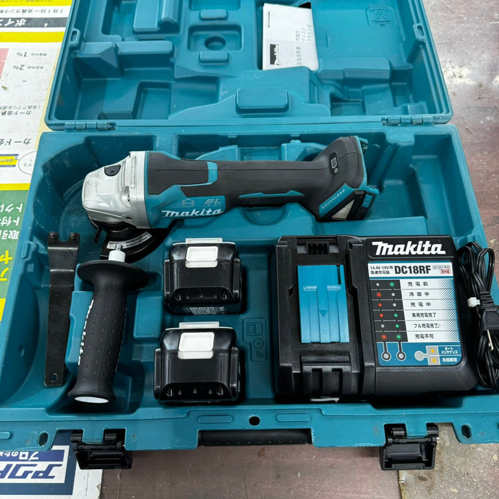 ★マキタ(makita) 100mmコードレスディスクグラインダ GA408DRGX【柏店】