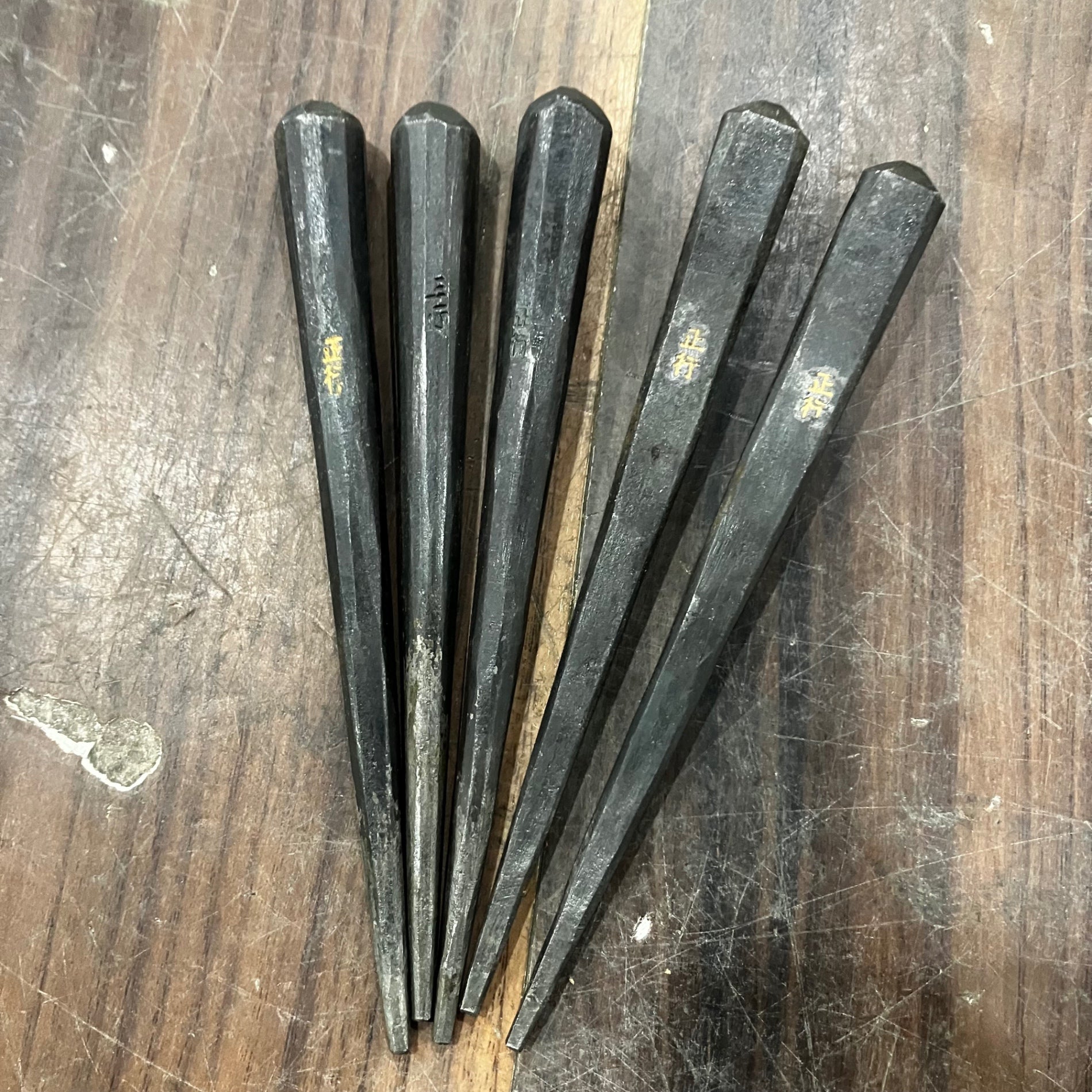 正行 5寸 釘〆 5本セット 丸型 角型【川口店】 – アクトツールオンラインショップ